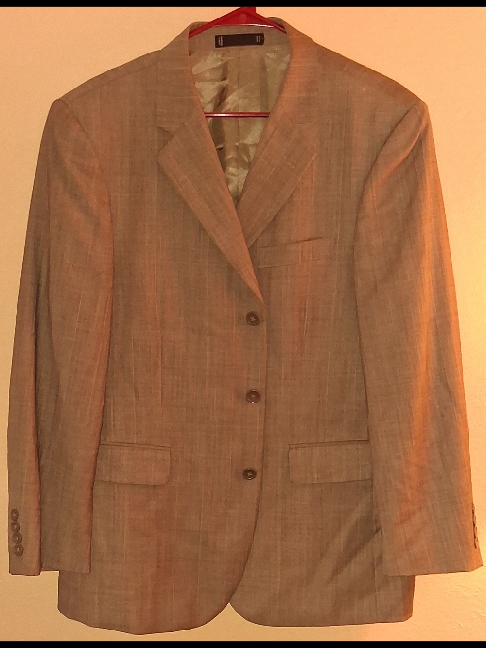 Emanuel Ungaro Men's Tan Sport Coat Blazer